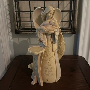 Enesco Foundations Baptism Angel Statue